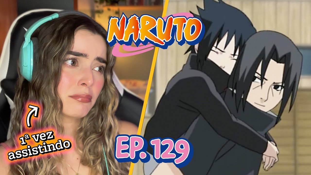 Naruto vs. Sasuke: SE BEIJEM LOGO [React Naruto Clássico ep. 128